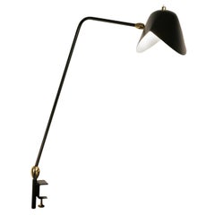 Agrafee Desk Lamp, Double Swivel, by Serge Mouille 