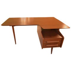 Danish Desk with Three Legs 5