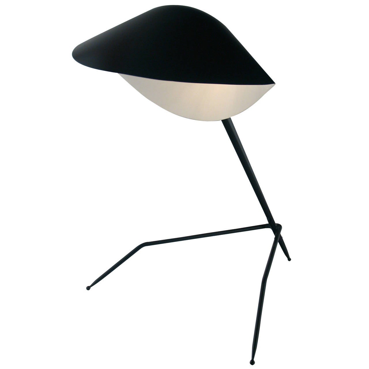 Tripod Desk Lamp by Serge Mouille at 1stDibs serge mouille desk lamp