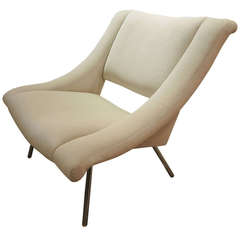 French Armchair in the Style of Pierre Guariche