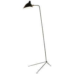 Standing Lamp with One Arm by Serge Mouille