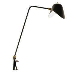 Agrafee Desk Lamp by Serge Mouille