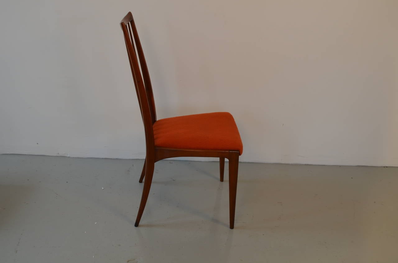 Set of Eight Danish Rosewood Chairs In Good Condition In Stratford, CT