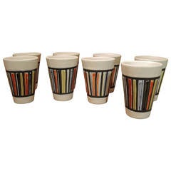 Ceramic Cups by Roger Capron