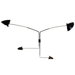 Wall Sconce 4 Rotating Arms by Serge Mouille 4