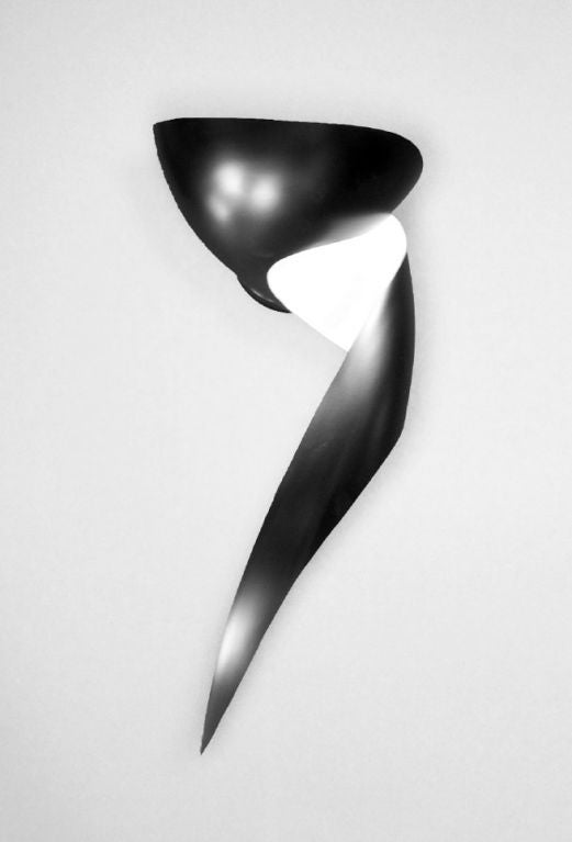 "Flame" Wall Sconces by Serge Mouille