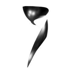 "Flame" Wall Sconces by Serge Mouille 7