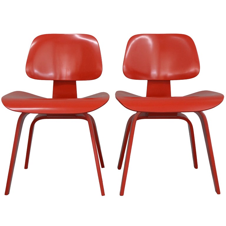 Set of 2 Eames Chair DWC
