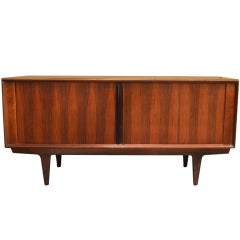 Danish Sideboard with Tambour doors