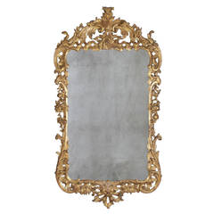 George II Giltwood Mirror, circa 1750 4