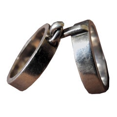 1970s Silver Ring by Georg Jensen
