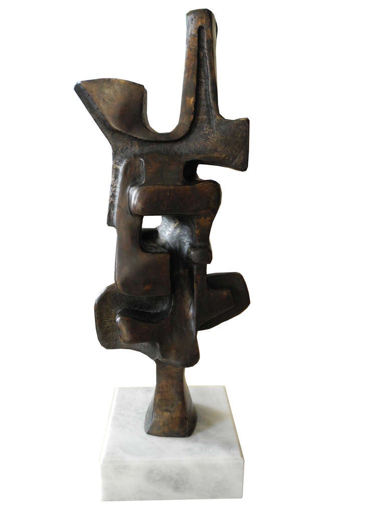 American Bronze Sculpture by BJ Las Ponas