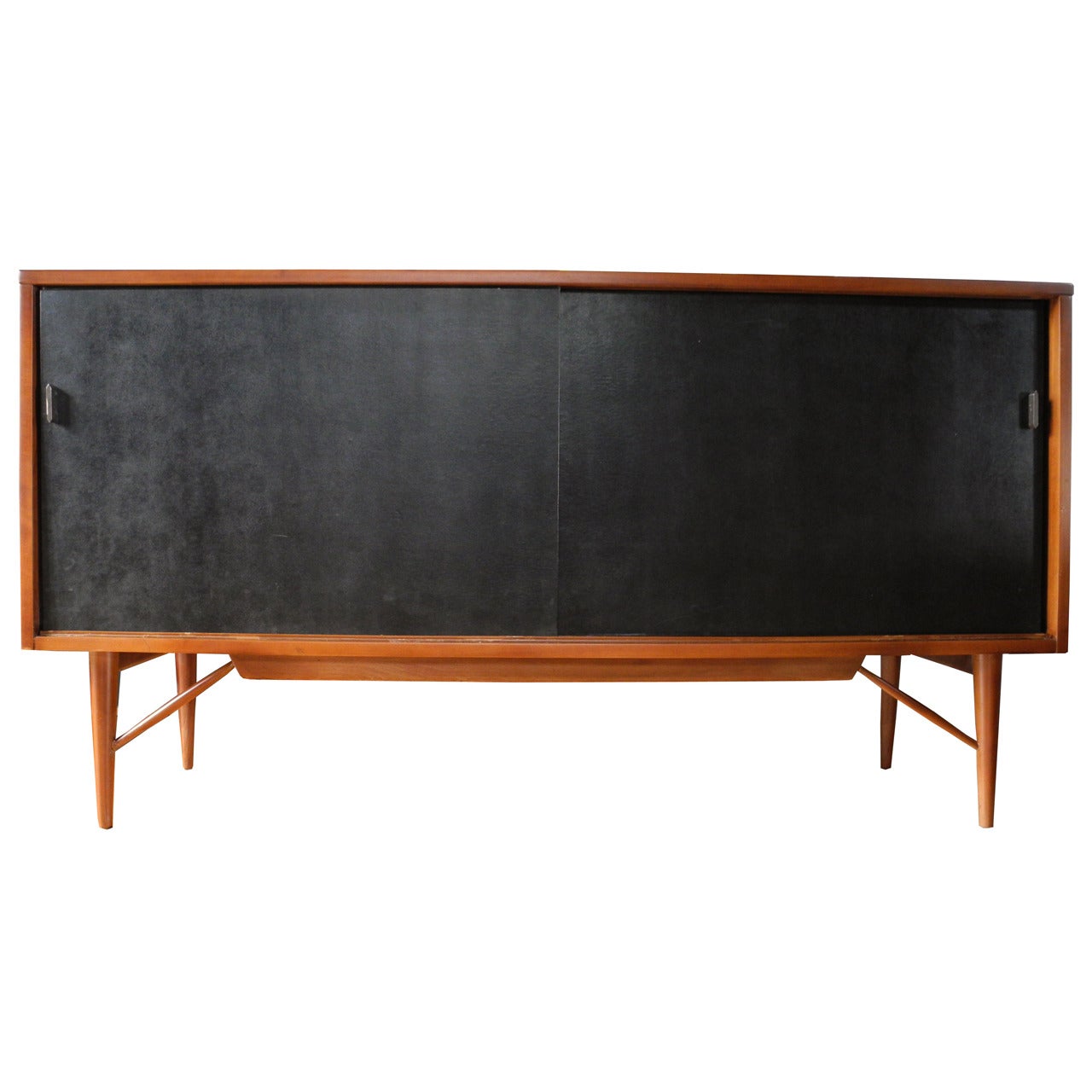Solid Cherry Cabinet Sideboard or Credenza by Kipp Stewart for Winchendon