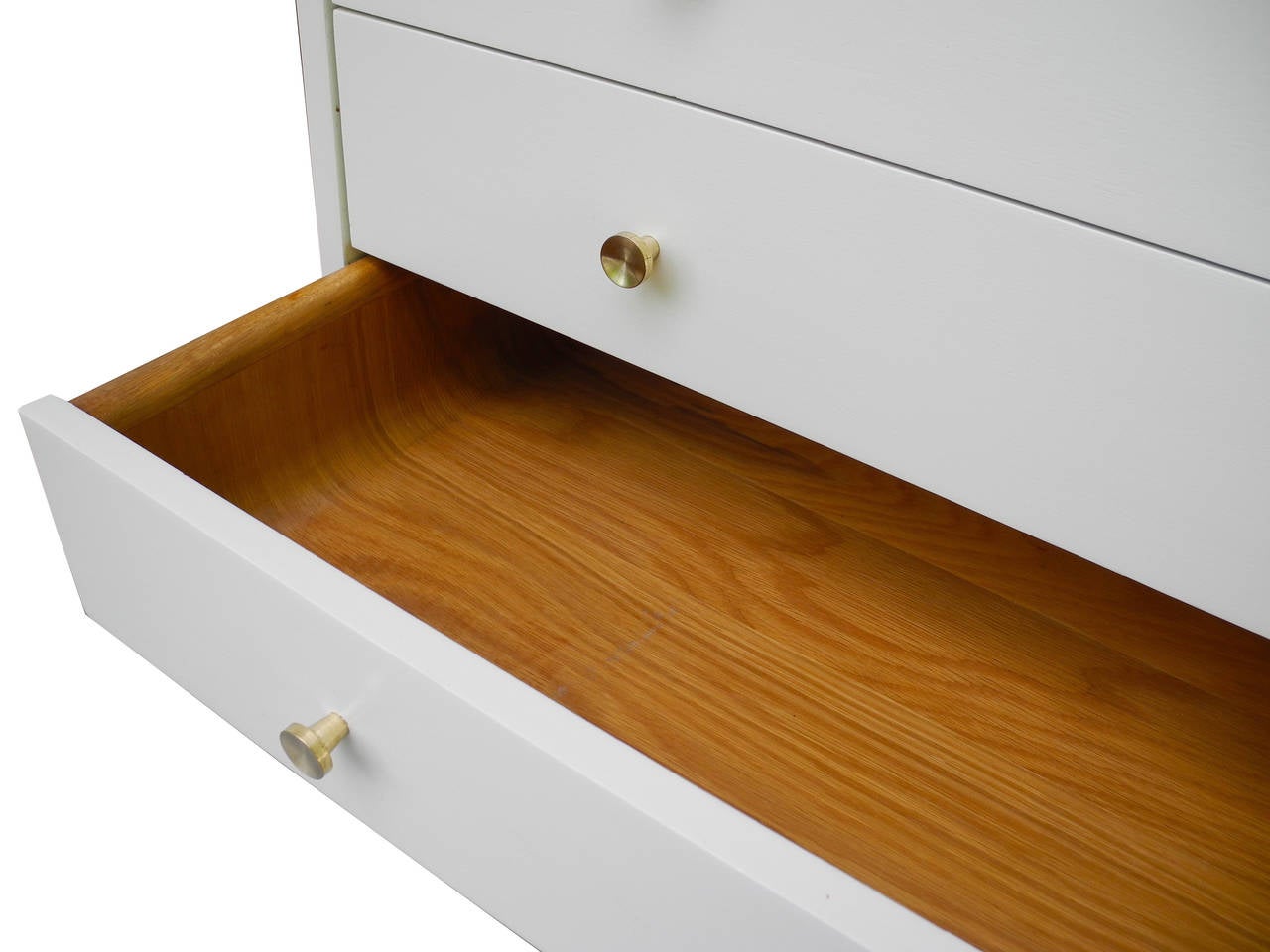 Mahogany Mid-Century Modern Dressers/Nightstands by Morris Sanders for Mengel Module