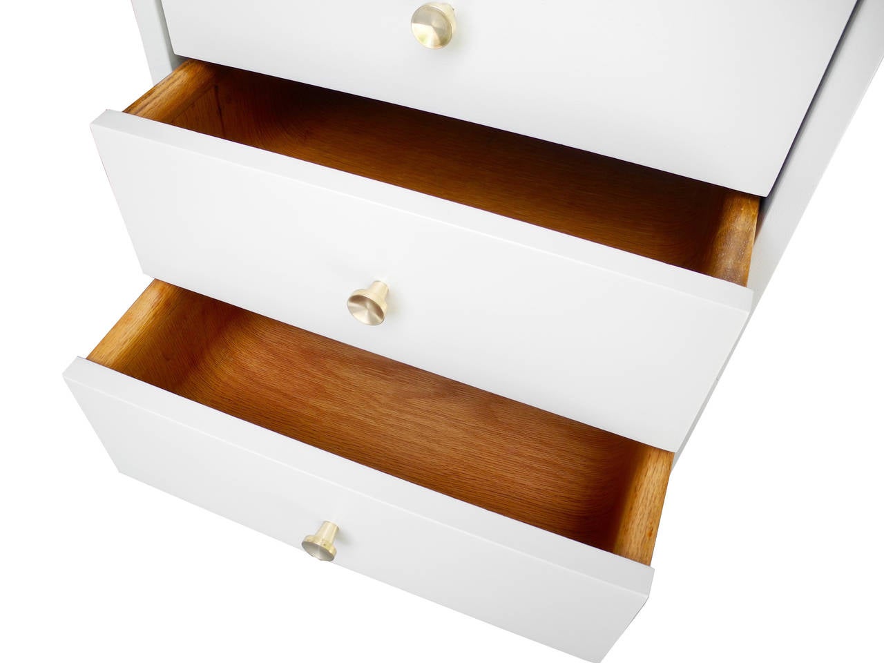 20th Century Pair of Morris Sanders for Mengel Module Night Stands