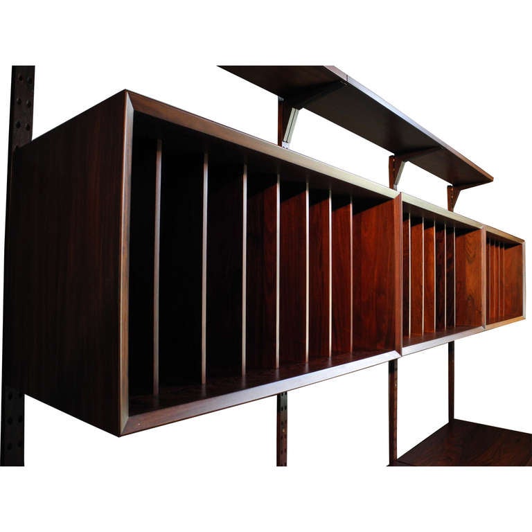 This Cado wall unit consists of three lower cabinets at 31.5