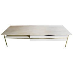 Paul McCobb Travertine Coffee Table