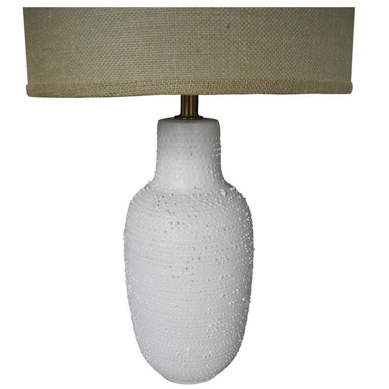 modern white lamp