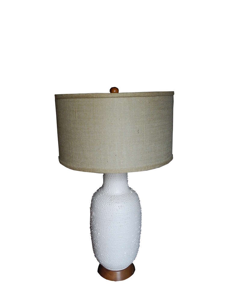 mid century modern ceramic lamps