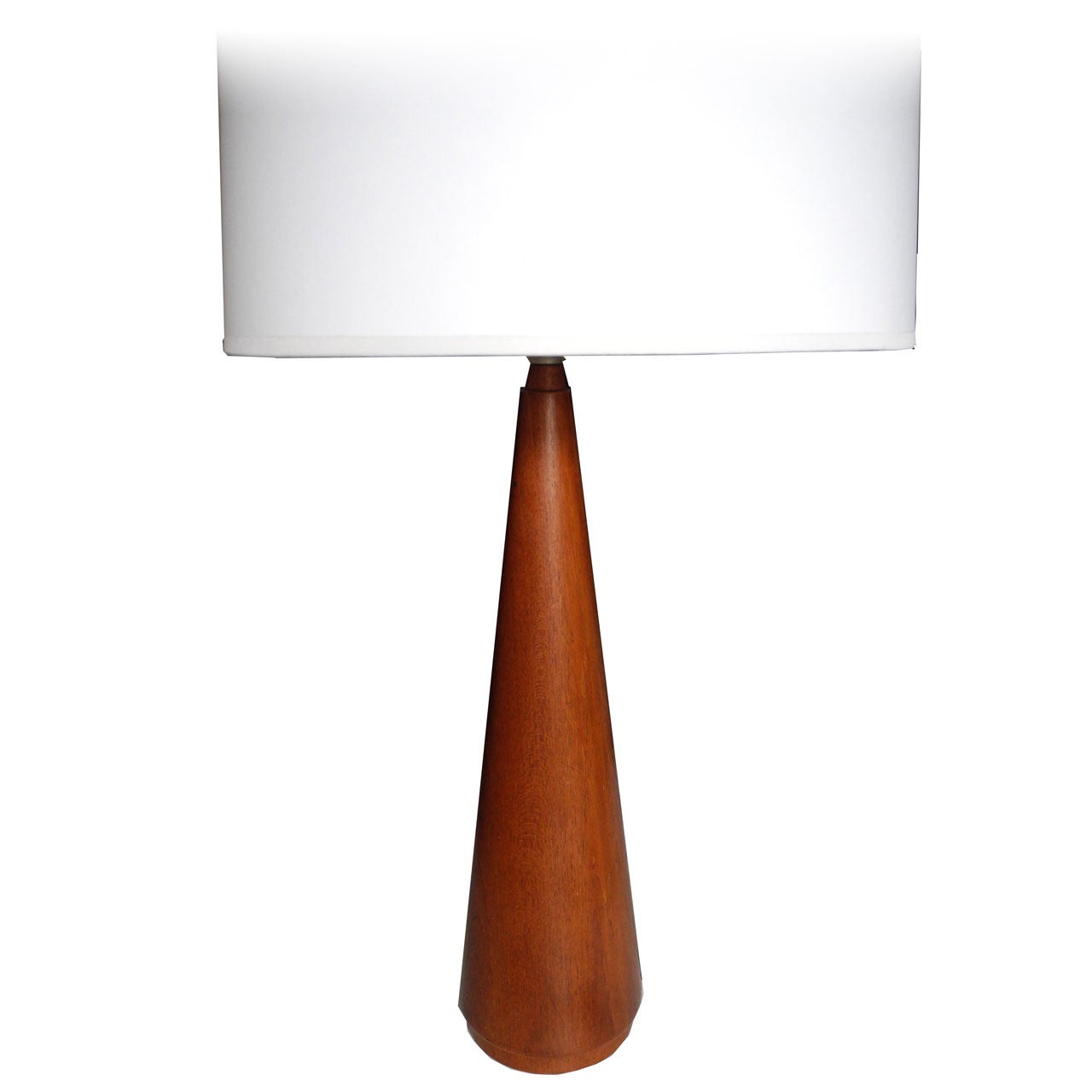Solid Teak Modern Lamp by ESA/Denmark