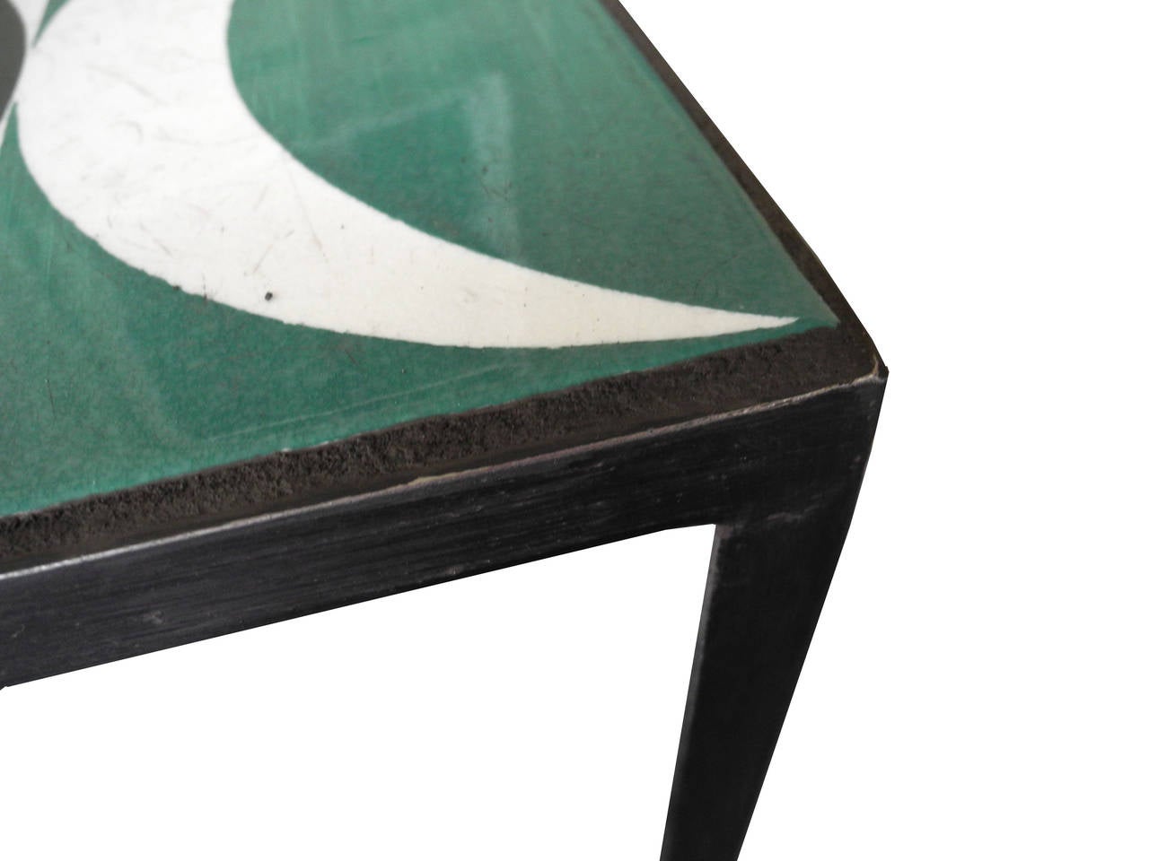 Modern Coffee Table, Side Table with Original Gio Ponti Tiles, Italy 4