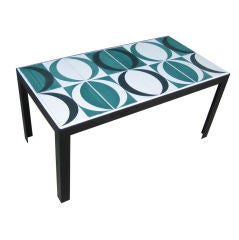 Coffee Table with Tiles by Gio Ponti