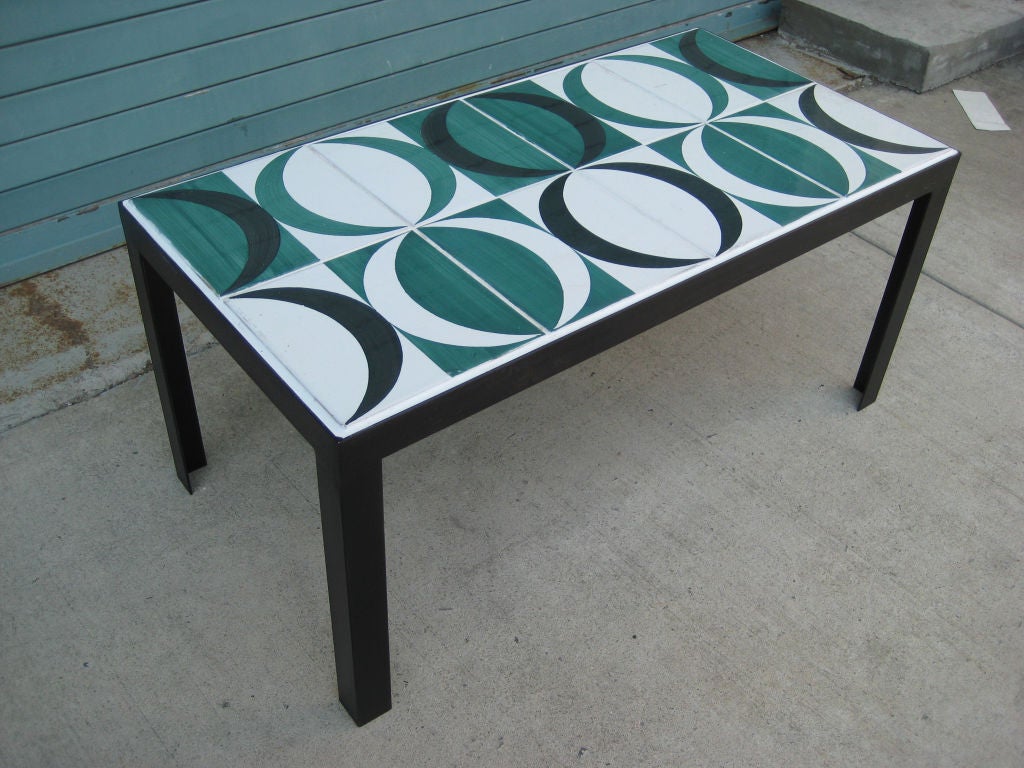 Coffee Table with Tiles by Gio Ponti 1
