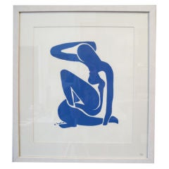 Framed Lithograph by Henri Matisse
