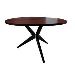 Ebonized Walnut Dining Table by Abel Sorensen for Knoll