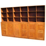 Bookcase and Cabinets attributed to Mogens Koch