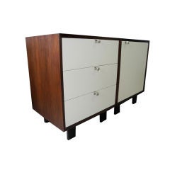 Pair of George Nelson Cabinets