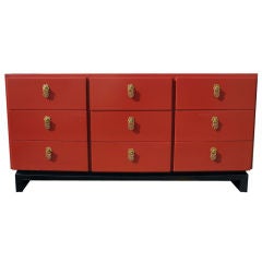 Asian Style 1960's Dresser/Cabinet
