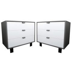 Pair of George Nelson Dressers for Herman Miller