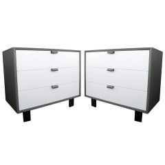 Pair of George Nelson Dressers for Herman Miller