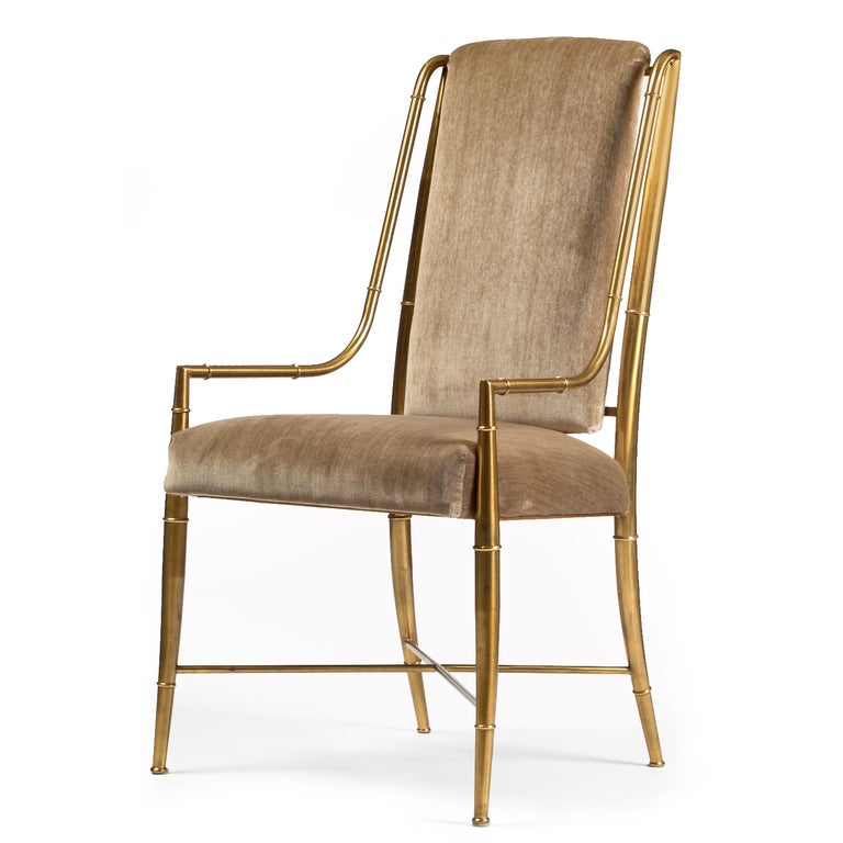 Italienischer „Imperial Chair“-Set aus acht Stühlen von Weiman/Warren Lloyd für Mastercraft im Zustand „Hervorragend“ im Angebot in New York, NY
