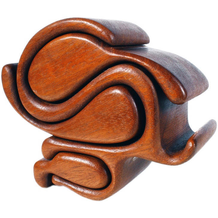 Curly Puzzle Box by Richard Rothbard