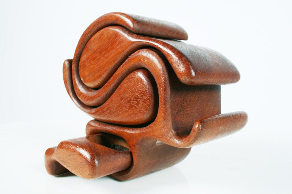 American Curly Puzzle Box by Richard Rothbard