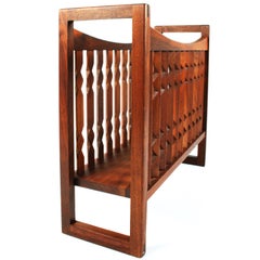 American Wood 'Crib' Magazine Stand by Drexel Furniture