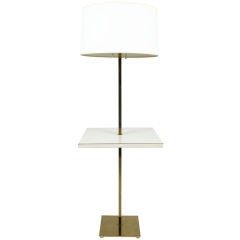 Polished Brass Table Floor Lamp by Stewart Ross James for Hansen Lamps