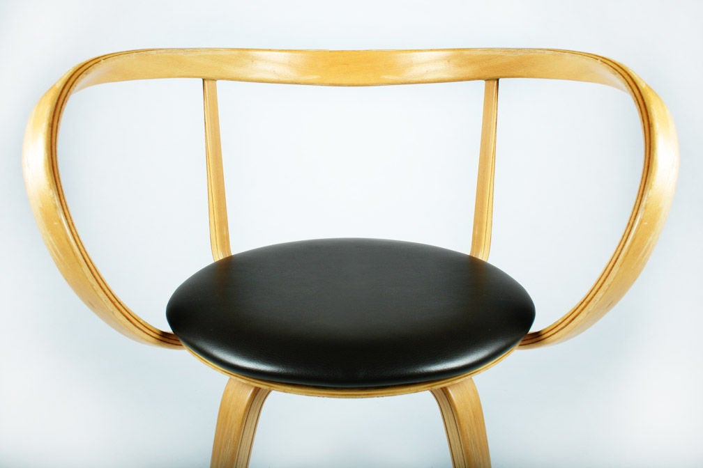 Mid-20th Century Pretzel Armchair by George Nelson and Associates
