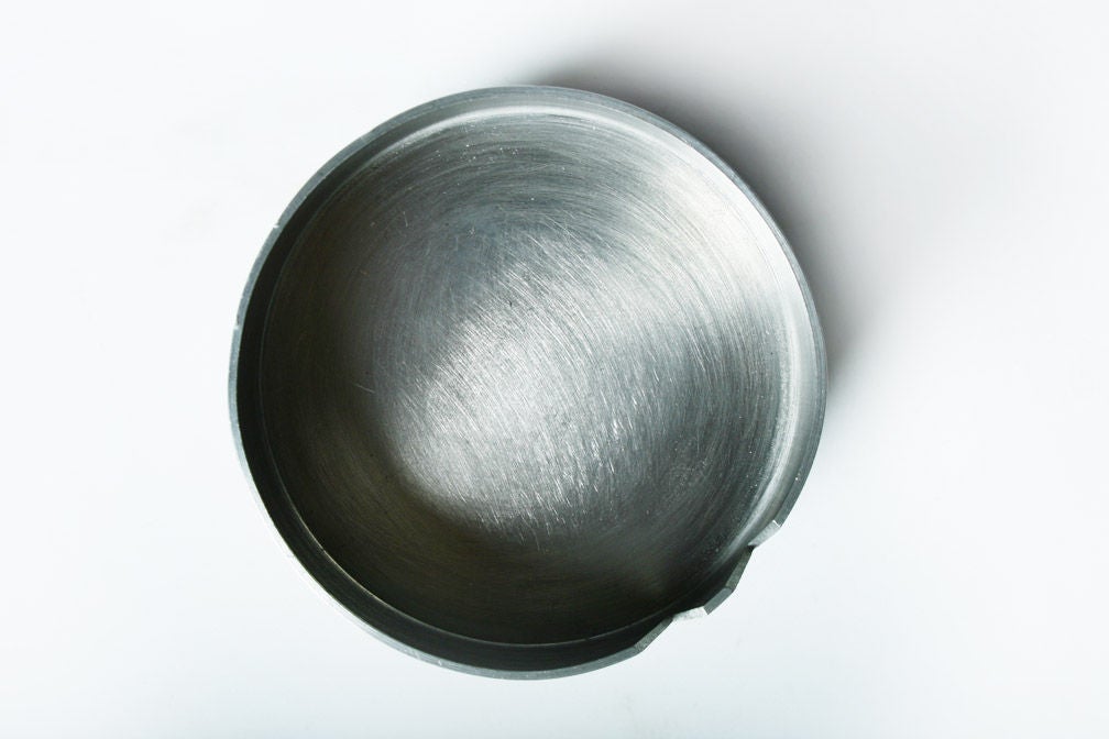 Mid-20th Century American Walnut and Pewter Ashtray by Paul Evans for Designers, Inc. For Sale