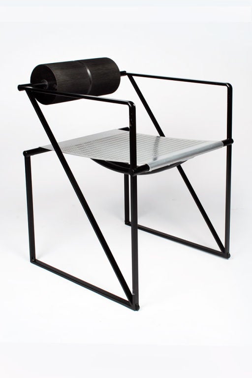Post-Modern Italian 'Seconda 602' Armchairs by Mario Botta for Alias For Sale