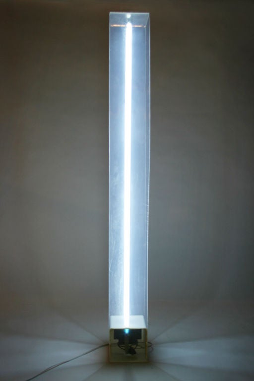 Mid-20th Century American 'U Tube Light' Neon Sculpture by Christopher Sproat For Sale