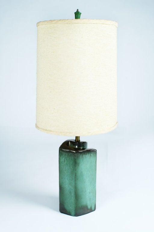 Cubist Spiral Ceramic Lamps by Marianna Von Allesch 5