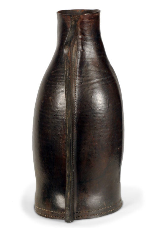 leather pitcher