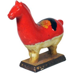 Ceramic Horse Tabletop Sculpture by Bitossi for Raymor