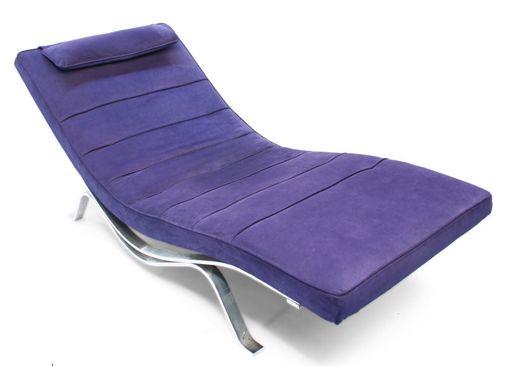 Mid-20th Century Low and Wide Chaise Longue by George Nelson for Herman Miller