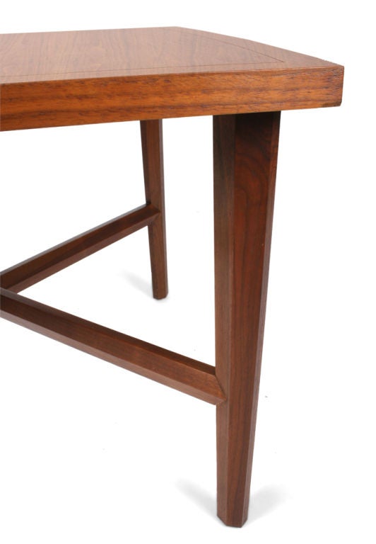 American Walnut Origins Lamp Table by George Nakashima for Widdicomb Furniture In Excellent Condition For Sale In New York, NY