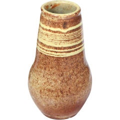 Vintage Glazed Ceramic Vase by Design Technics