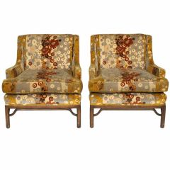 Pair of Armchairs by Michael Taylor for Baker Furniture Co.